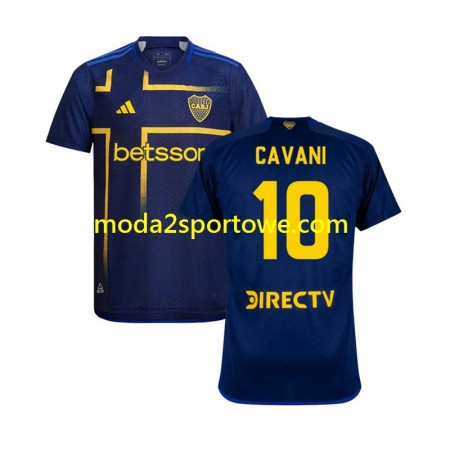 Koszulka CA Boca Juniors CAVANI 10 Trzeci Stroje Piłkarskie 2024/25 Krótki Rękaw